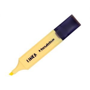 Zakreślacz Heykka Linea 1.0-5.0mm, Żółty Pastel